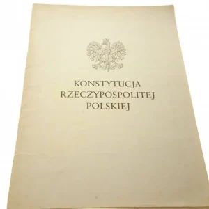 Ograniczona ilość KONSTYTUCJA RZECZYPOSPOLITEJ POLSKIEJ