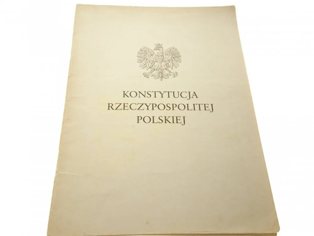 Ograniczona ilość KONSTYTUCJA RZECZYPOSPOLITEJ POLSKIEJ