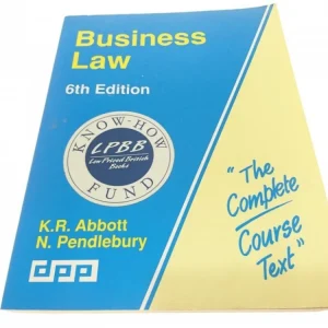 Tylko dziś BUSINESS LAW 6TH EDITION 1996 - K. R. Abbott