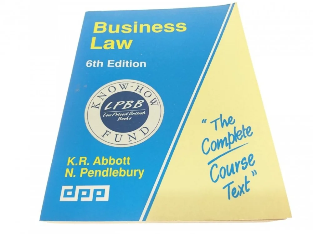 Tylko dziś BUSINESS LAW 6TH EDITION 1996 - K. R. Abbott