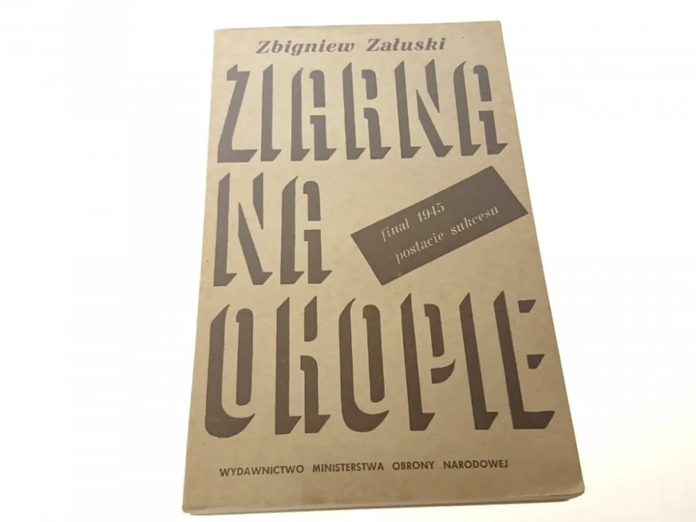 ZIARNA NA OKOPIE - Zbigniew Załuski Tylko dziś