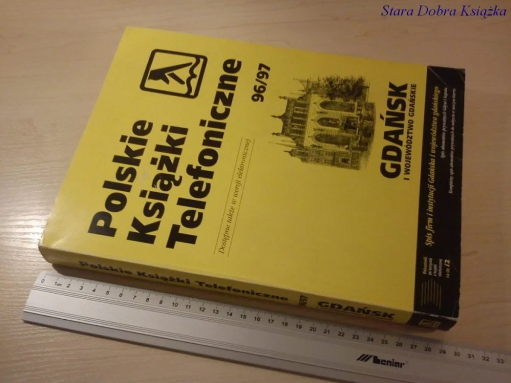 Tylko do końca tygodnia POLSKIE KSIĄŻKI TELEFONICZNE 96/97 GDAŃSK I WOJ.G.