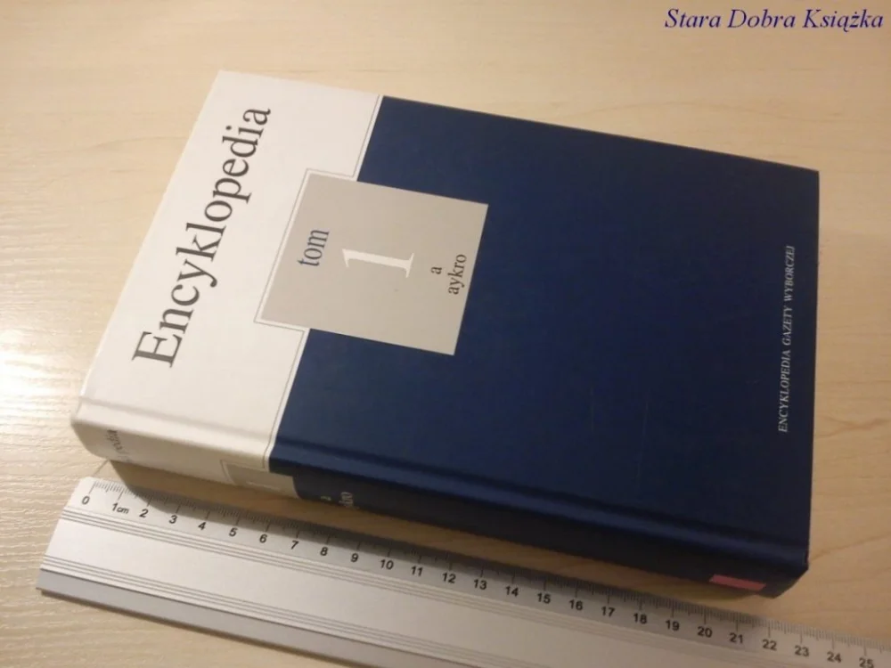 Wyprzedaż ENCYKLOPEDIA GAZETY WYBORCZEJ TOM 1 A-AYKRO