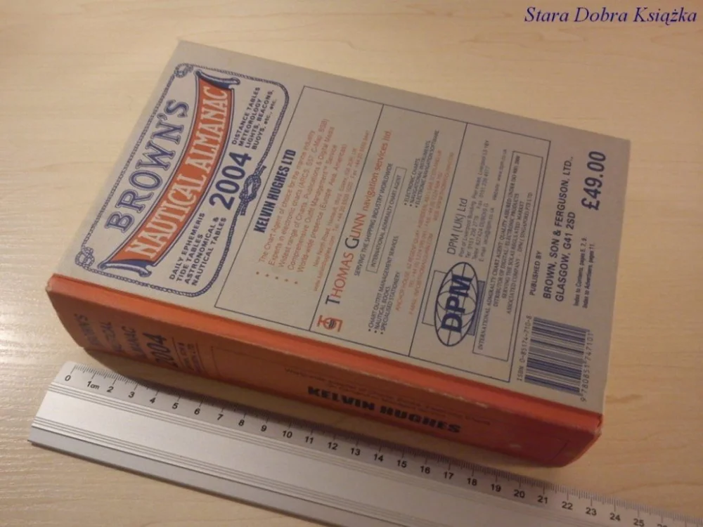 Tylko do końca tygodnia BROWN'S NAUTICAL ALMANAC 2004
