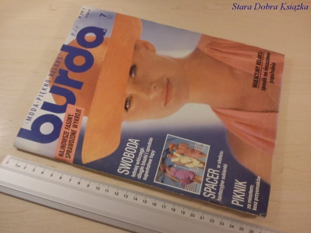 BURDA z kompletem wykroi 7/1991 Bezpieczna płatność