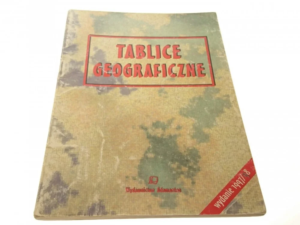 Kup teraz TABLICE GEOGRAFICZNE 1997