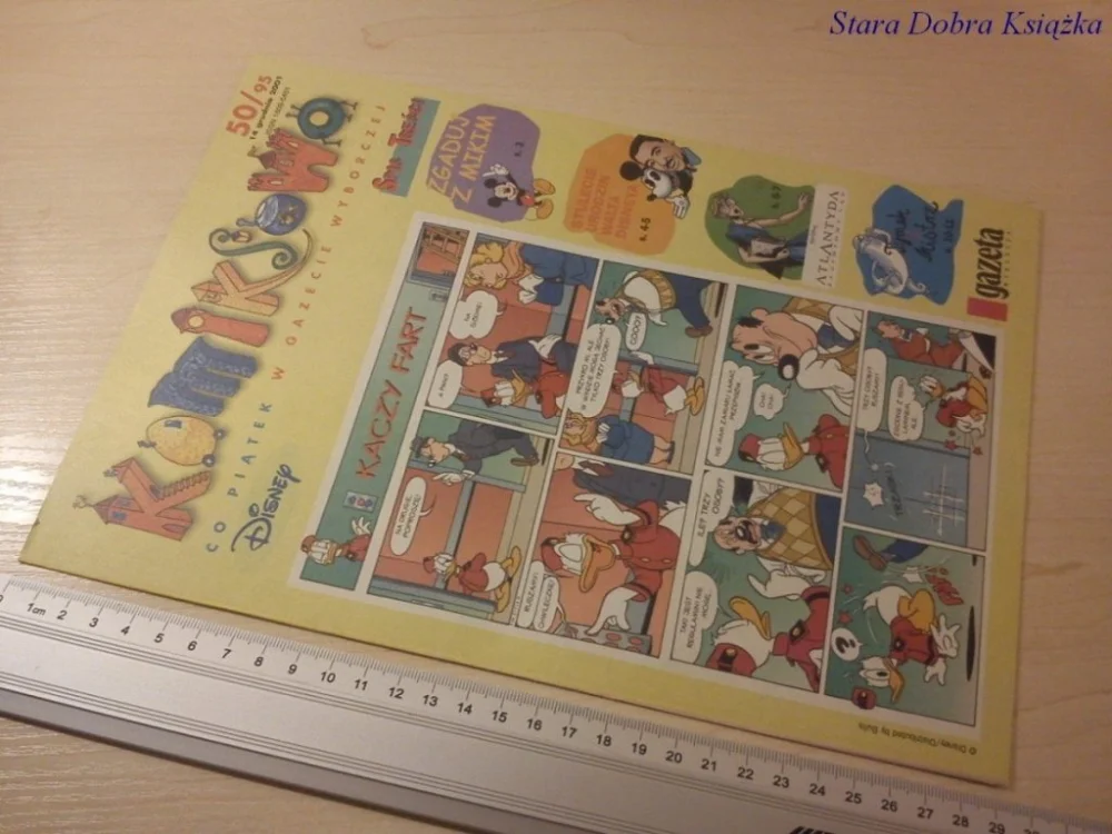 KOMIKSOWO KACZY FART 50/95 14 GRUDNIA 2001 Obniżka ceny