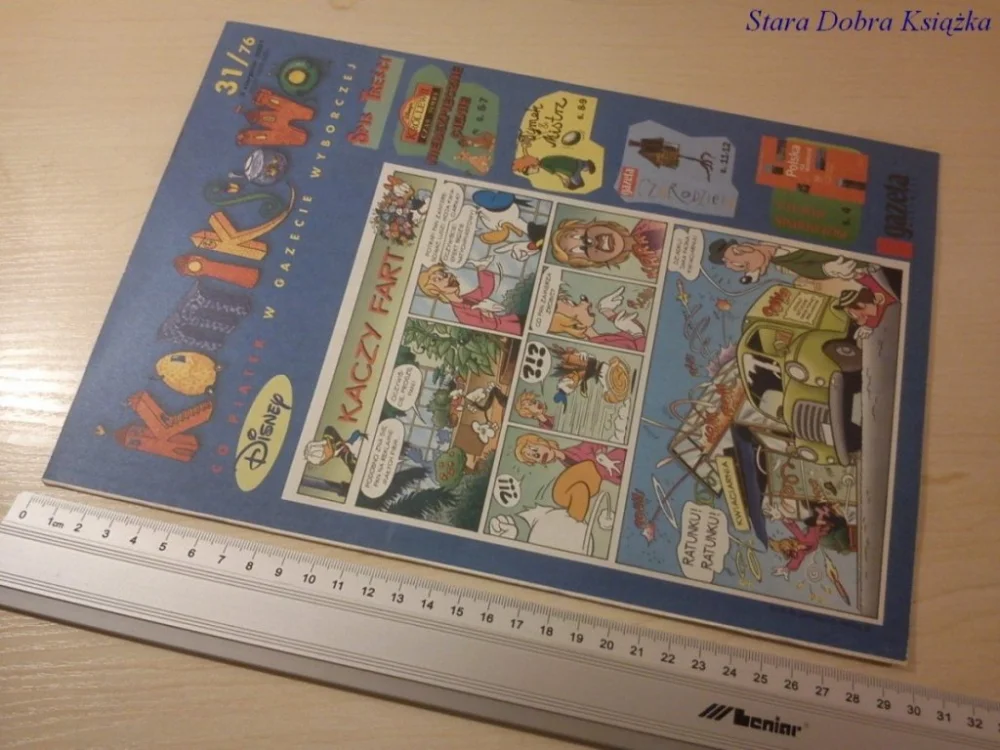 KOMIKSOWO KACZY FART 31/76 3 SIERPNIA 2001 Wyprzedaż