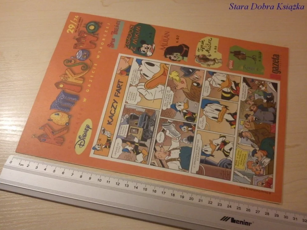 Ekspresowa dostawa KOMIKSOWO KACZY FART 29/74 20 LIPCA 2001