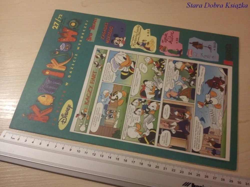 Tylko dziś KOMIKSOWO KACZY FART 27/72 6 LIPCA 2001