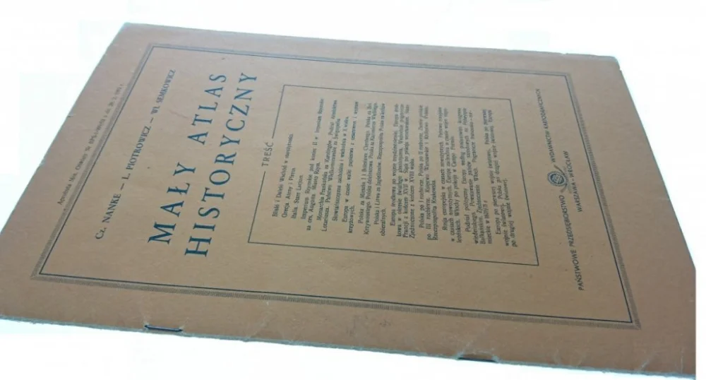 Oferta limitowana MAŁY ATLAS HISTORYCZNY 1982 - Nanke, Piotrowicz