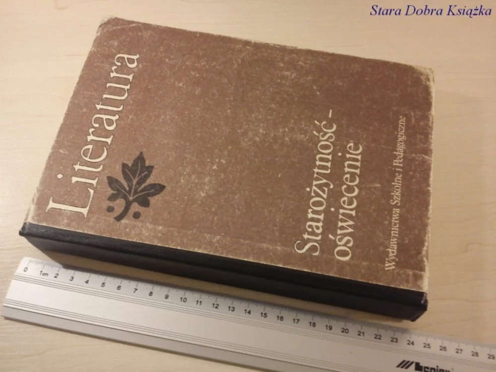 LITERATURA STAROŻYTNOŚĆ-OŚWIECENIE Darmowy zwrot