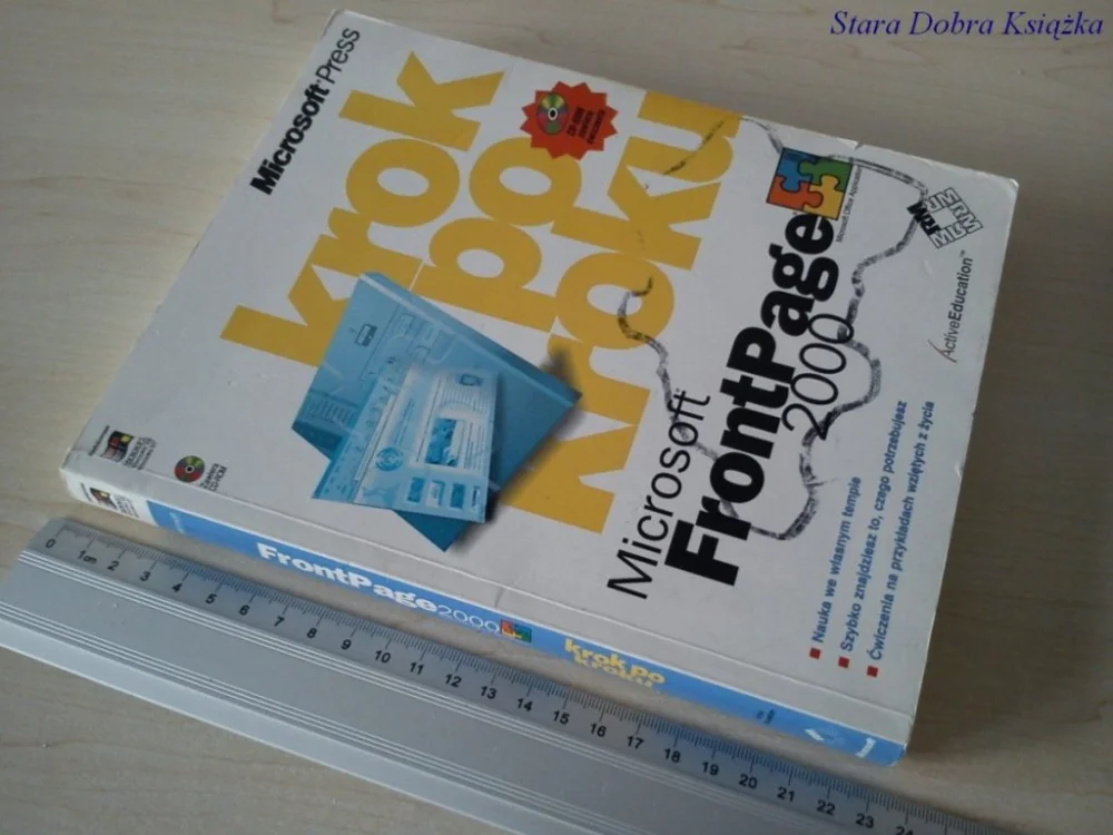 Bestseller KROK PO KROKU MICROSOFT FRONTPAGE 2000