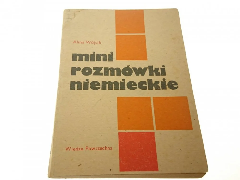 Niska cena MINI ROZMÓWKI NIEMIECKIE - Alina Wójcik (1982)