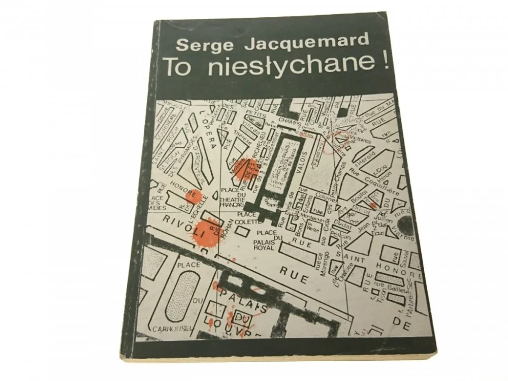 Zamów dziś TO NIESŁYCHANE! - Serge Jacquemard 1989