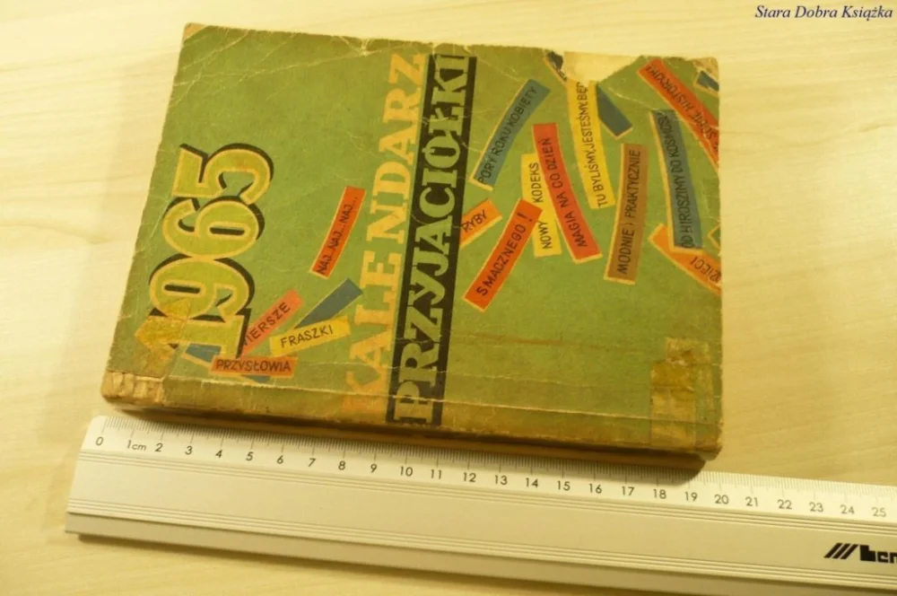 KALENDARZ PRZYJACIÓŁKI NA 1965 ROK Tylko do końca tygodnia