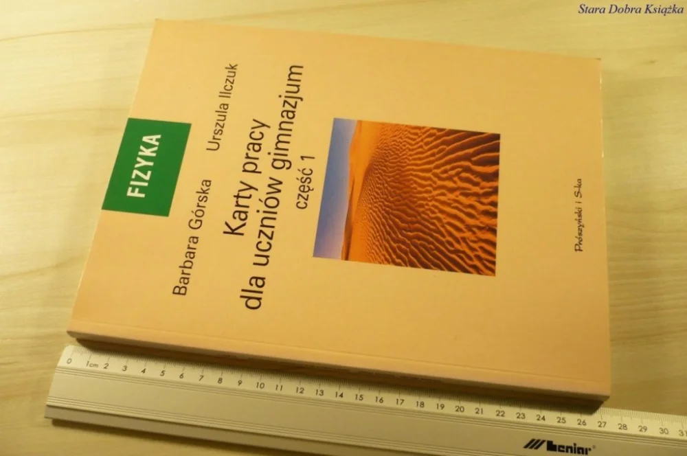 Szybka wysyłka FIZYKA. KARTY PRACY DLA UCZNIÓW GIMNAZJUM 1 (2001)