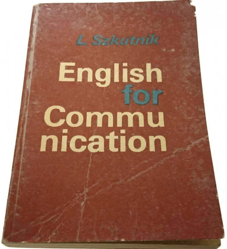 ENGLISH FOR COMMUNICATION - L. Szkutnik (1979) Bezpieczne zakupy