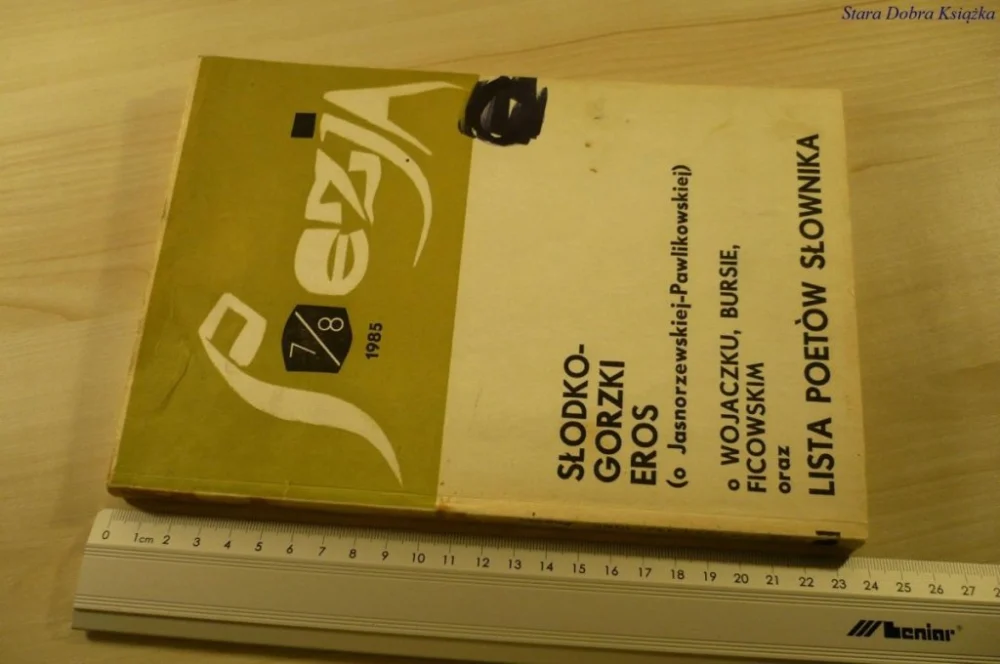 POEZJA 7/8 1985 SŁODKO-GORZKI EROS Super okazja