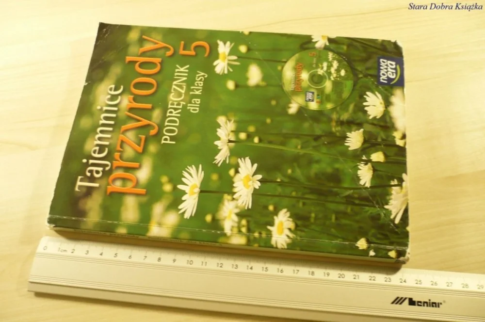 Tylko dziś TAJEMNICE PRZYRODY 5 PODRĘCZNIK + CD - Ślusarczyk