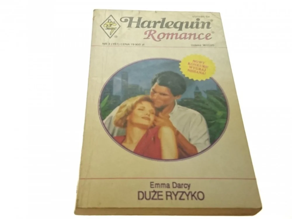 DUŻE RYZYKO - Emma Darcy (1994) Wyprzedaż