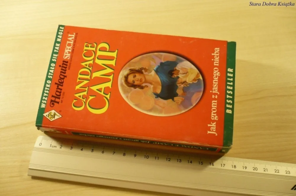 JAK GROM Z JASNEGO NIEBA - Candace Camp (1996) Hit cenowy