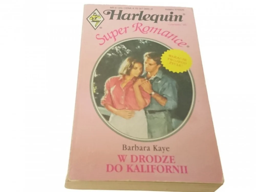 W DRODZE DO KALIFORNII - Barbara Kaye (1995) Tani