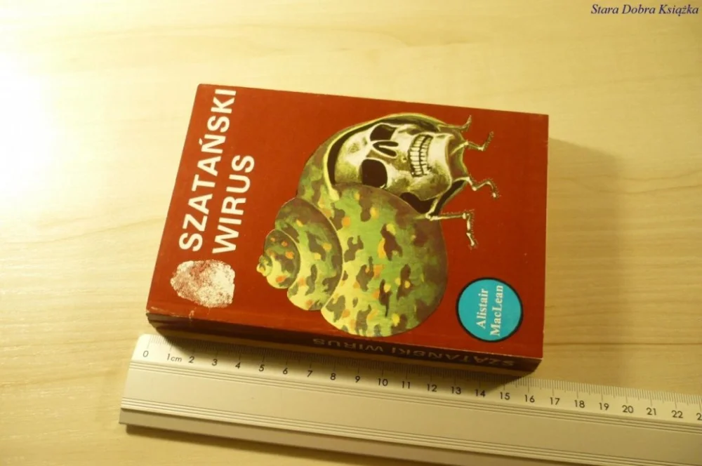Nie przegap SZATAŃSKI WIRUS - Alistair MacLean (1990)