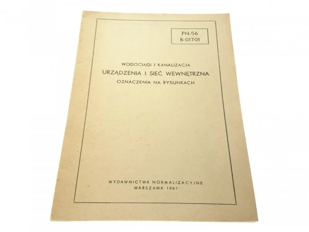 WODOCIĄGI I KANALIZACJA. URZĄDZENIA I SIEĆ..(1961) Rabat
