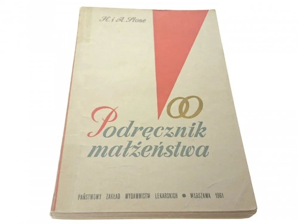 Taniej PODRĘCZNIK MAŁŻEŃSTWA - H. i A. Stone (1961)