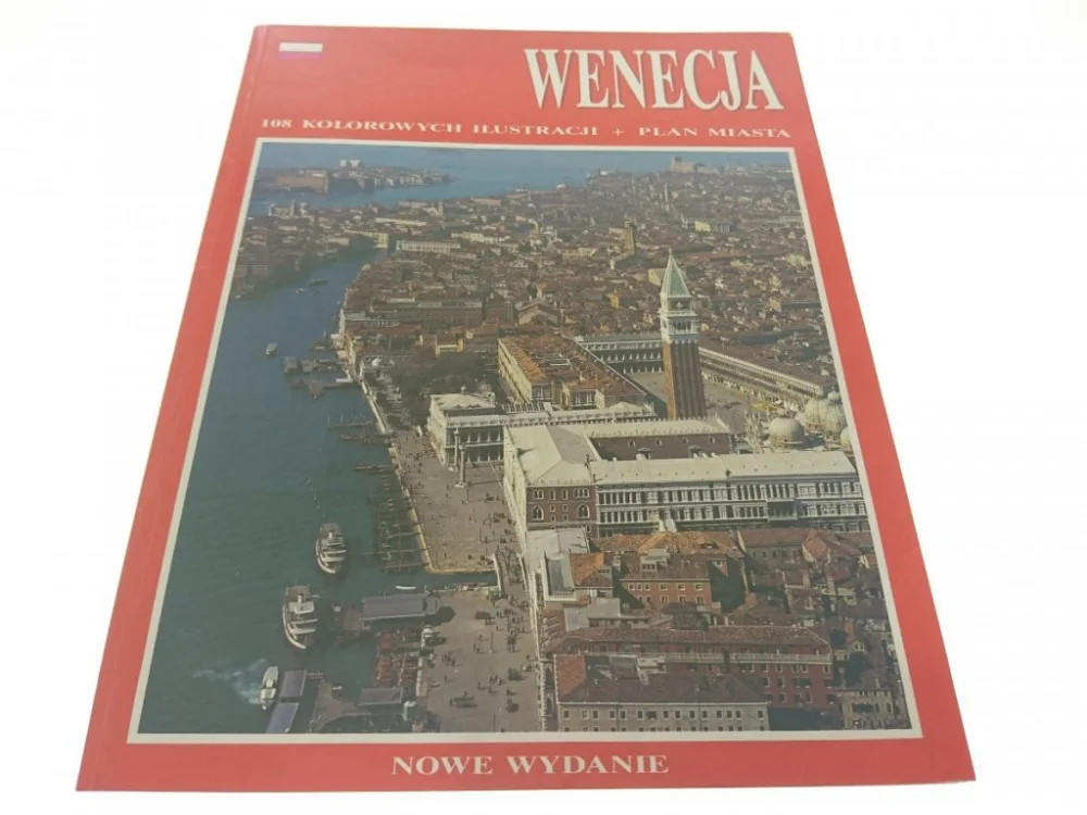 WENECJA 108 KOLOROWYCH ILUSTRACJI + PLAN MIASTA Hit cenowy