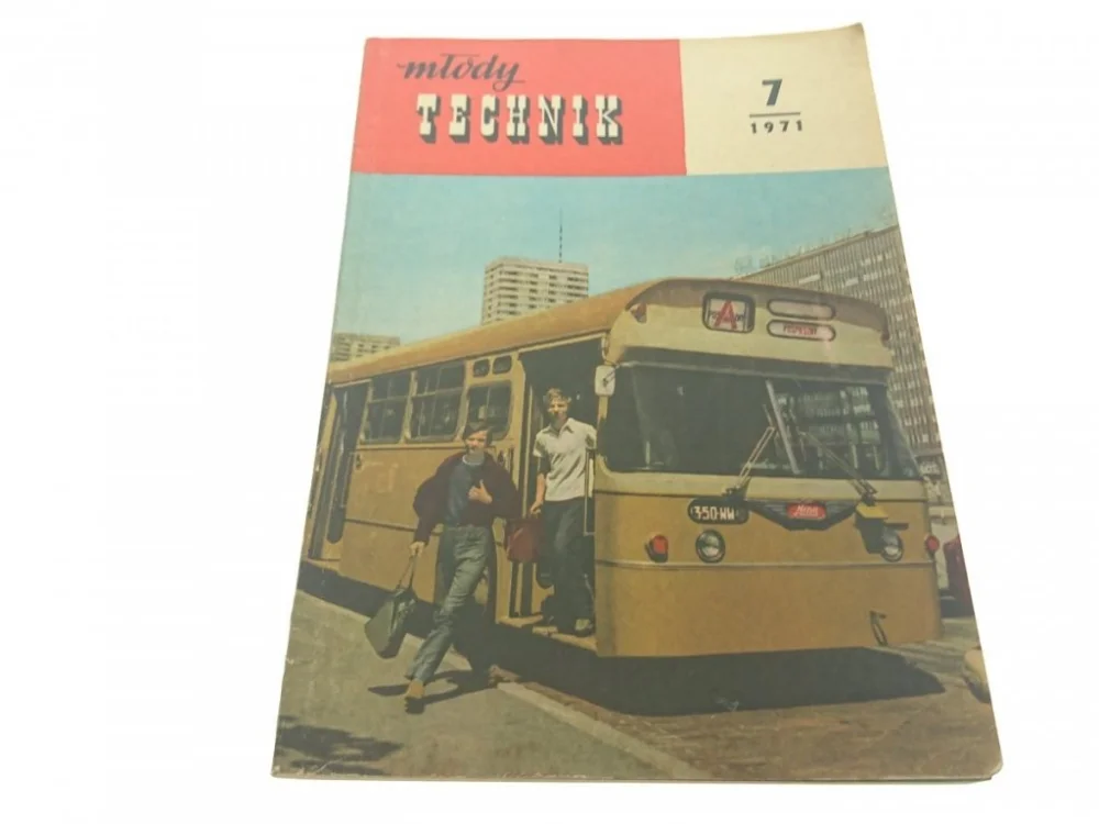 Łatwy zwrot MŁODY TECHNIK 7/1971