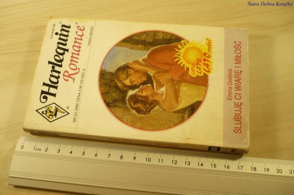 ŚLUBUJĘ CI WIARĘ I MIŁOŚĆ - Emma Goldrick (1996) Taniej