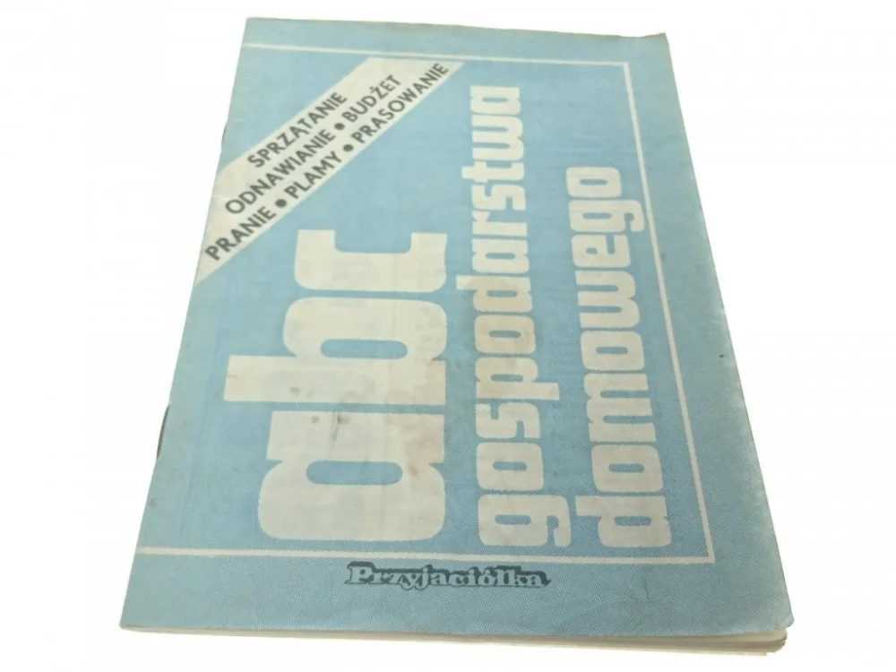 Dostępne od ręki ABC GOSPODARSTWA DOMOWEGO. SPRZĄTANIE... (1986)