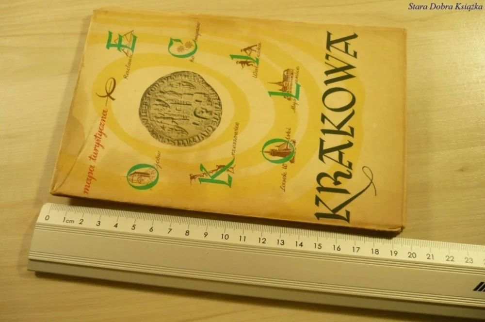 Bezpieczna płatność MAPA TURYSTYCZNA KRAKOWA (1959)