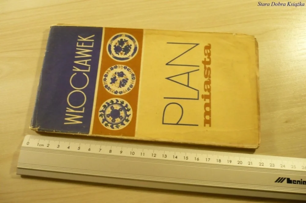 Do wyczerpania zapasów WŁOCŁAWEK. PLAN MIASTA (1977)