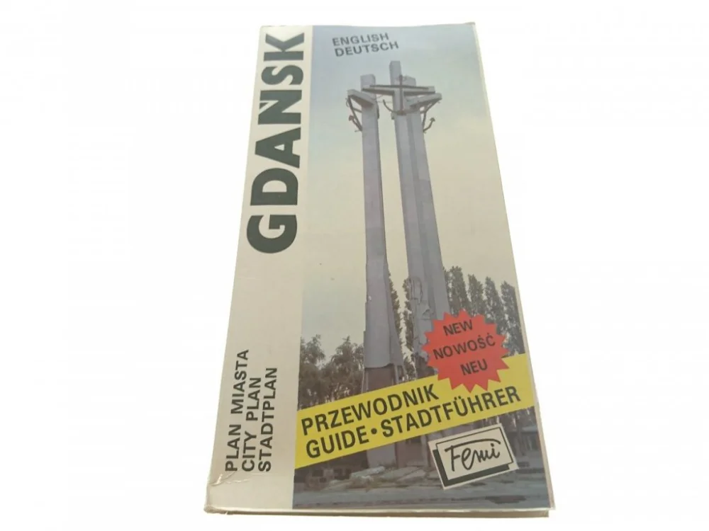 Tani GDAŃSK. ENGLISH DEUTSCH. PRZEWODNIK I PLAN MIASTA