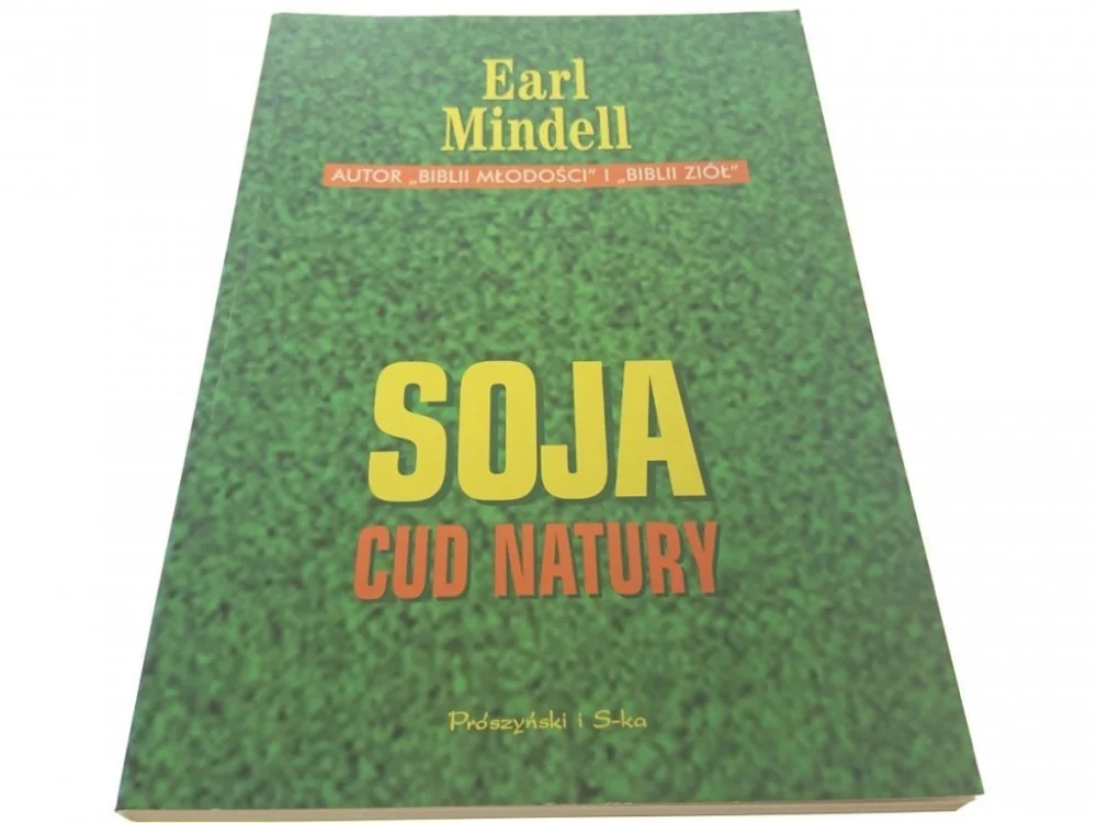 Wyprzedaż SOJA CUD NATURY - Earl Mindell (1999)