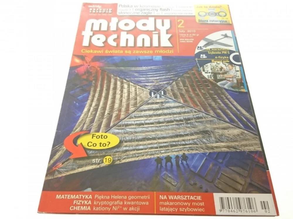 MŁODY TECHNIK 2 LUTY 2010 + PŁYTA CD Szybka dostawa