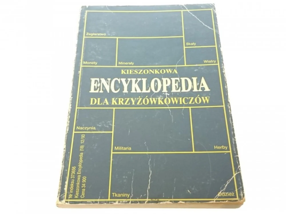 KIESZONKOWA ENCYKLOPEDIA DLA KRZYŻÓWKOWICZÓW 1993 Ostatnia szansa