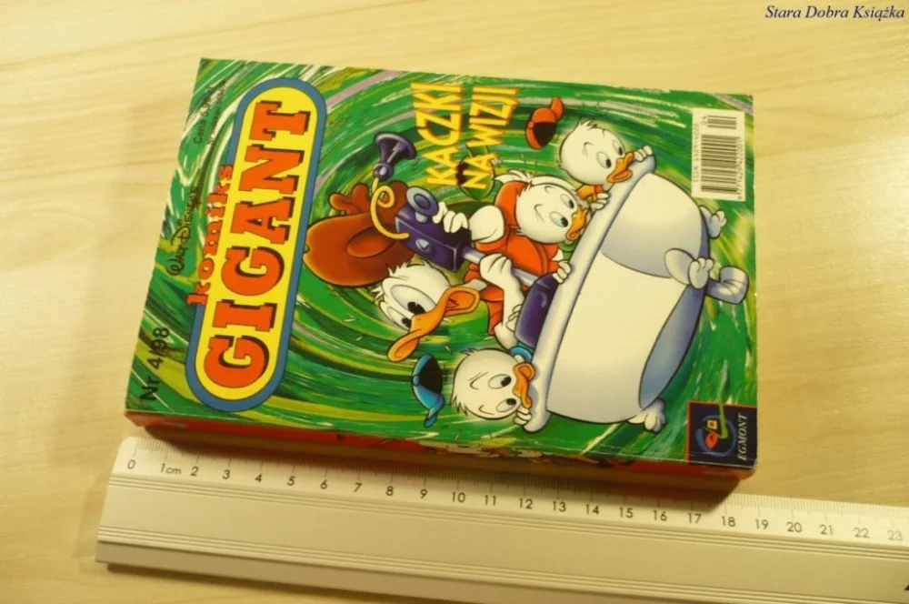 Ostatnie sztuki KOMIKS GIGANT NR 4/98: KACZKI NA WIZJI