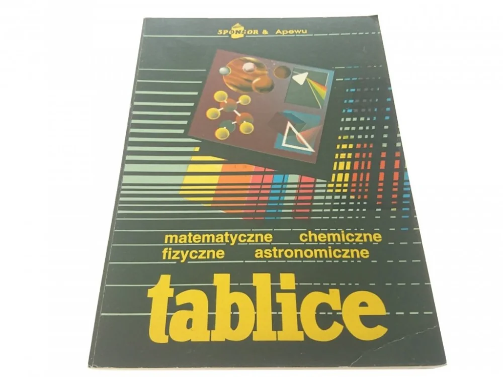 Najlepsza cena TABLICE. MATEMATYCZNE CHEMICZNE FIZYCZNE 1994
