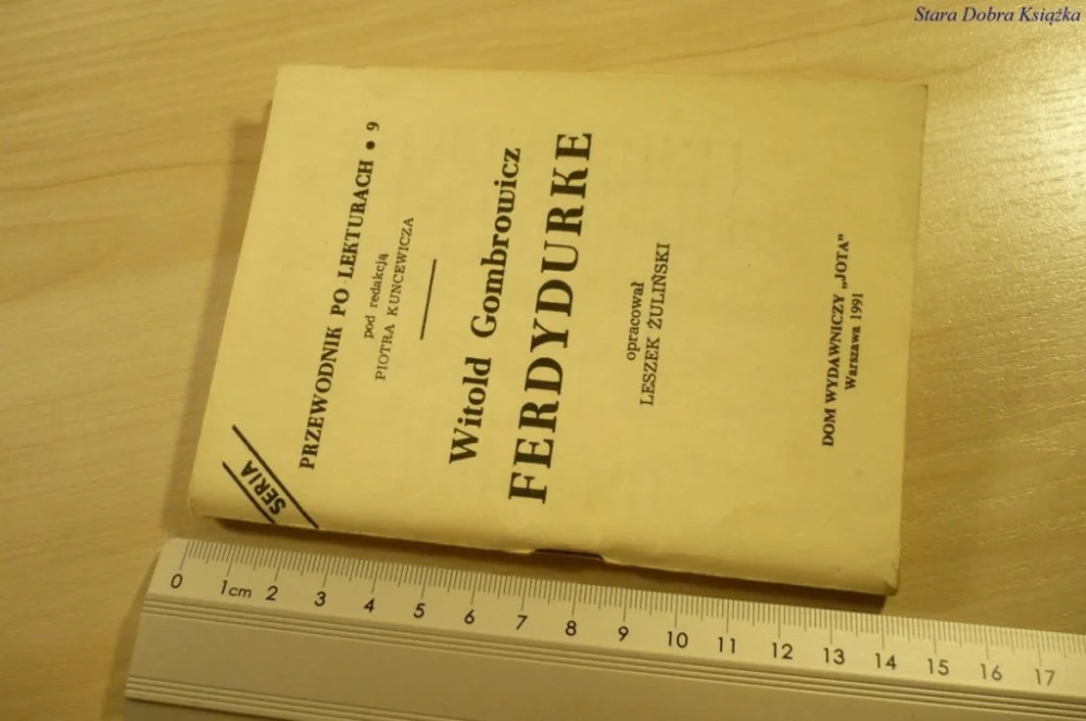 FERDYDURKE. WITOLD GOMBROWICZ - Żuliński (1991) Oferta czasowa