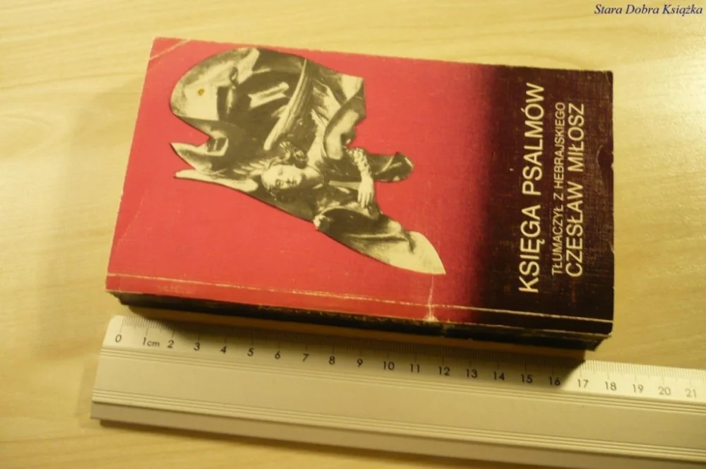 KSIĘGA PSALMÓW W TŁUMACZENIU CZ. MIŁOSZA (1982) Kup teraz