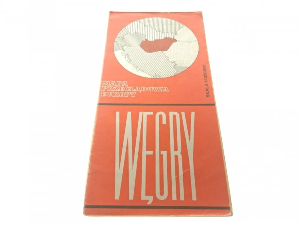 MAPA PRZEGLĄDOWA EUROPY. WĘGRY (1981) Bezpieczne zakupy