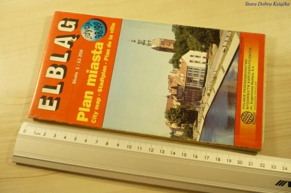 Nie przegap ELBLĄG. PLAN MIASTA (1998)