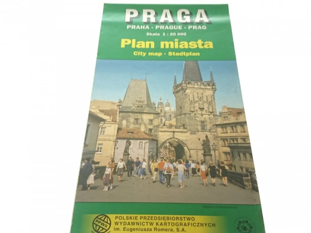 Promocja PRAGA. PLAN MIASTA (1999)