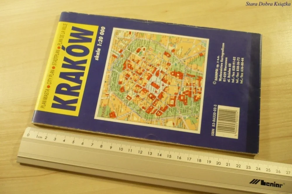 Bezpieczne zakupy KRAKÓW. PLAN MIASTA (1999)