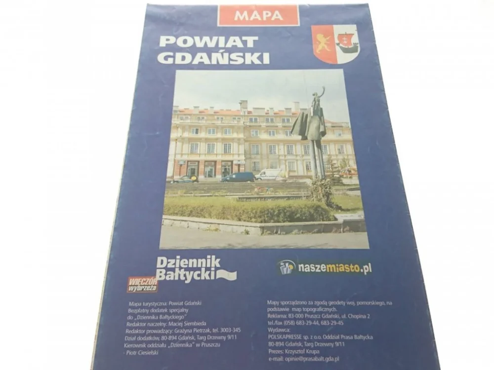 Bezpieczne zakupy POWIAT GDAŃSKI, MAPA Z OGŁOSZENIAMI