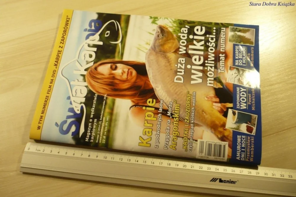 Super okazja ŚWIAT KARPIA NUMER 2/2014 + PŁYTA DVD